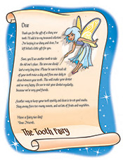 Tooth Fairy Letter - Pediatric Dentist in Memphis, TN